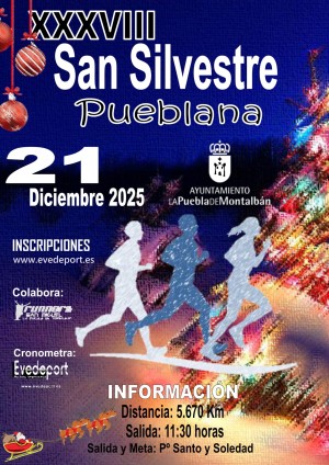 XXXVIII SAN SILVESTRE DE LA PUEBLA DE MONTALBÁN